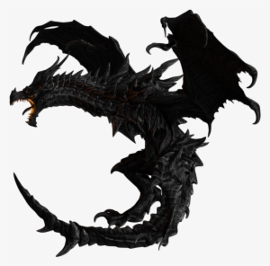 Képtalálat A Következőre - Skyrim Alduin Png #1675825