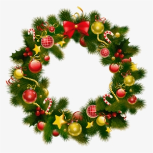 Christmas Wreath Frame Png #1675923