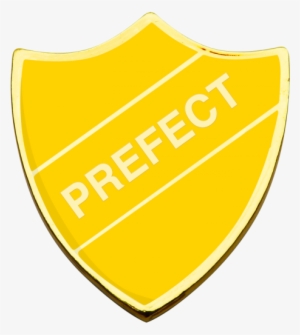Prefect-hufflepuff - Yellow School Council Badges #1676536