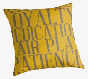 Hufflepuff By Abrahamsapi3n - Cushion #1676560