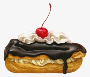 Gateaux,tubes Cupcake Drawing, Cupcake Art, Watercolor - Drawing Of Eclairs #1676745