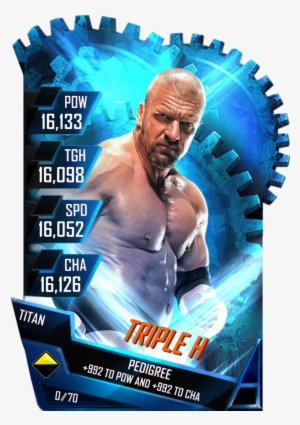 Tripleh S4 18 Titan Fusion - Wwe Supercard Titan Fusion #1677109