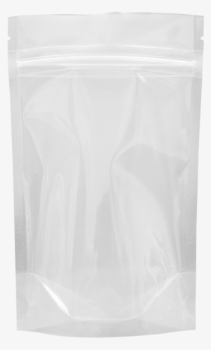 70g Stand Up Pouch With Zip, Clear - Transparent Stand Up Pouch #1677822