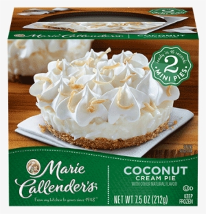Coconut Cream Mini Pie - Marie Calender Coconut Pie #1678010