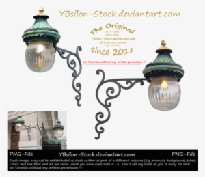 Victorian Lamp Png By Ybsilon-stock - Portable Network Graphics #1678880