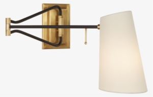 Image Royalty Free Aerin By Circa Keil Swing Arm Wall - Modern Swing Arm Wall Lamp Brass #1678906
