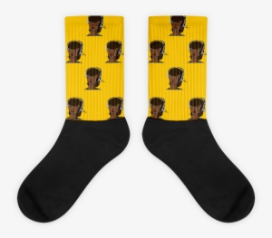 Thin Gold Line Socks - Sock #1678937