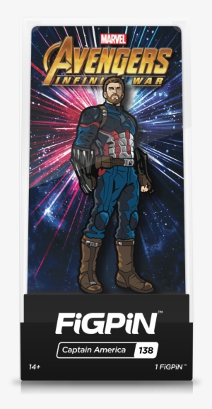 Captain America - Spider Man Ps4 Figpin #1679331