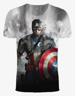 Captain America The Avenger Movie 3d T-shirt - Captain America Hd Desktop #1679445