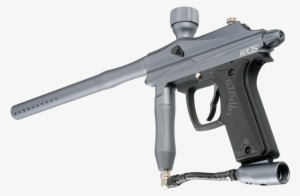 Gun Mental Blue Kaos Paintball Gun Marker↓ - Azodin Kaos Blue And Silver #1679687