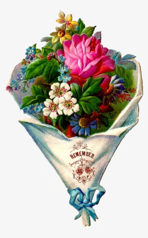 Pink Flower Clipart Flower Bouquet - Bouquet Flowers Clipart Png #1679847