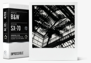 Impossible B&w Film For Polaroid Sx 70 Cameras, Camera - Polaroid Sx 70 Black And White #1680190