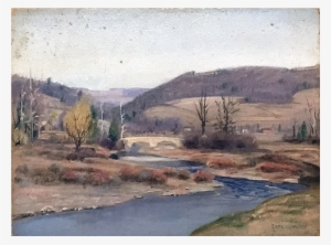 Merritt [1884-1962] Pennsylvania Landscape Painting - Pennsylvania #1680784
