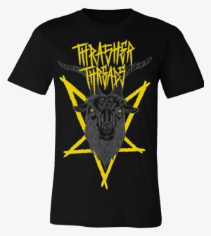 Thrasher Threads "baphomet" Tee - Little Birds Will Kill You - Premium Tee #1680810