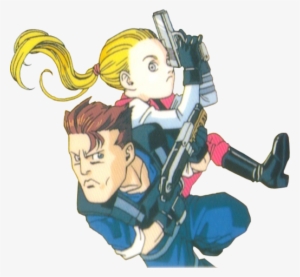 Leon And Proto-claire Look Absolutely Hilarious - Eliza Walker Resident Evil #1681047