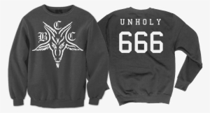 Baphomet 666 - Crewneck - Blackcraftcult Hoodie #1681217