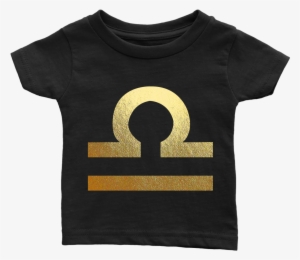 Libra Gold Sign Infant T-shirt - Active Shirt #1681577