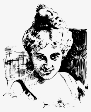 Face Drawing Portrait Computer Icons Visual Arts Free - Portret Pe Fundal Negru De Desenat #1681705