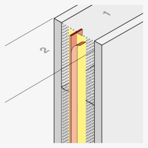 Controlled Crack Joint Formwork Element With Coated - Diagram #1681955