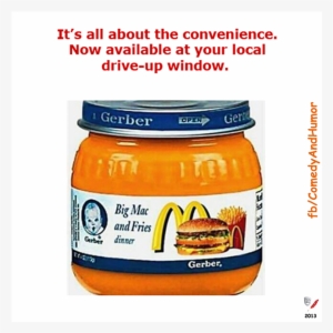 Mcdonald's Baby Food - Funny Gerber Baby Food #1683190