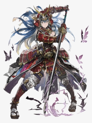 Samurai - Anime Girl Samurai Armor #1683262