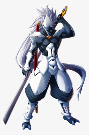 Bbcp Hakumen Portrait - Blazblue Hakumen #1683725