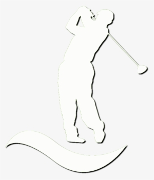 Golf Icon White Yireh Online Business Solutions - Golf Swing Png White #1684318