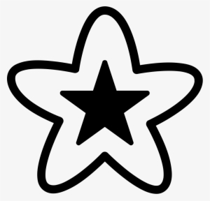 Cute Star - - Estrellas Con Puntas Redondas #1684349