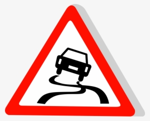 Vector Illustration Of European Union Eu Traffic Highway - Clipart Of Triangular Objects #1684371