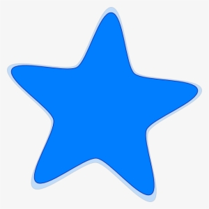 Iiii Clipart Star - Light Blue Star Clip Art #1684499