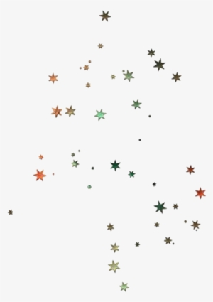 Stars Scatter Scattered Glitter Tumblr Aesthetic Cute - Star Doodle Transparent Background #1684555