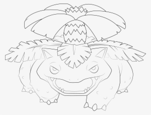 Venusaur Drawing At Getdrawings - Line Art #1685244