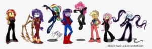 Blood-asp0123, Commission, Cosplay, Crossover, Equestria - Equestria Girls Spider Man #1685360