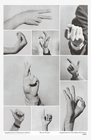 [poster] Supplement To Italian Dictionary - Bruno Munari Speak Italian #1686199