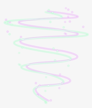 Neon Swirl Wind Twister Circles Green Purple - Wind Twister #1686224