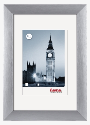 "london" Aluminium Frame, Silver, 60 X 80 Cm - Hama London Silber 30x30 Aluminium 84913 Wandrahmen #1686309