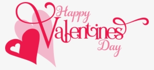 Happy Valentines Day Two Hearts Png - Love #1686648