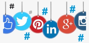 Wedding Hashtags - Social Media Hanging Png #1686974
