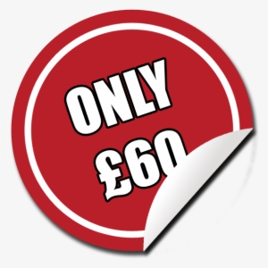 Price Sticker 60 Quid - Label #1687157