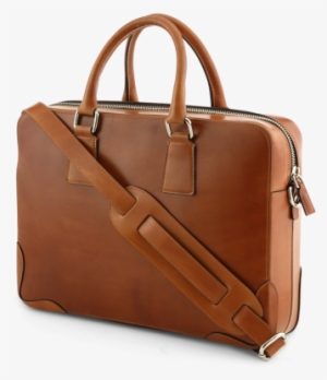 Italian Leather Briefcase With Shoulder Strap-cuoio - Briefcase #1687233