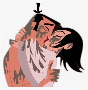 Samuraijack Samurai Jack Jack And Ashi Kissing - Daughter Of Aku Ashi #1687786