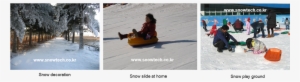 Shopping Mall, Rest Area, Event Hall, School, Playground, - Sledding #1687989