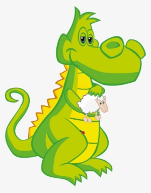 Smok - Cute Baby Dinosaur Cartoon #1688196