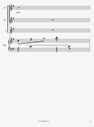 The Snow Lay On The Ground Sheet Music Composed By - Diagram #1688290