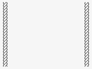 Rope Border - Line Art #1688335