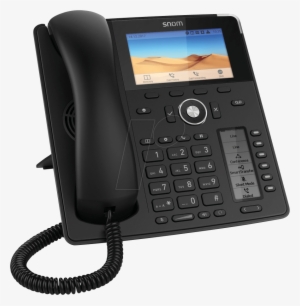 Ip Desk Phone, With Cord, Black Snom - Snom D785 #1688468