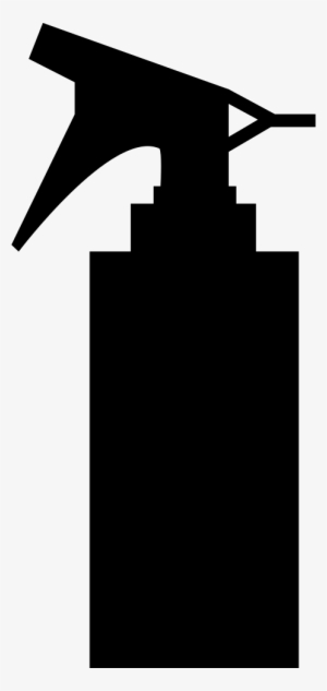 Spray Bottle Hair Salon Tool Silhouette Comments - Spray Bottle Silhouette Png #1688704