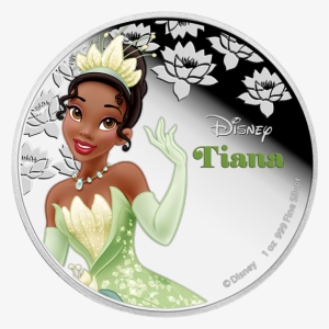 Pure Silver Coin Disney Princess Tiana - Tiana Princess And The Frog #1689115