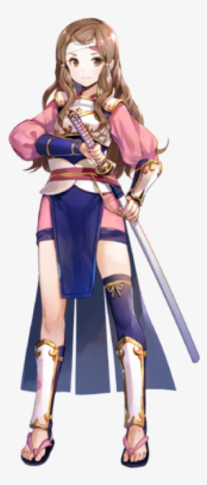 Hana Focused Samurai Face - Hana Fire Emblem Heroes #1689282