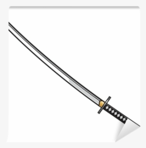 Japanese Sword Wall Mural • Pixers® • We Live To Change - Sword #1689386